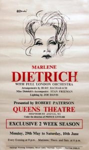 Marlene Dietrich - poster